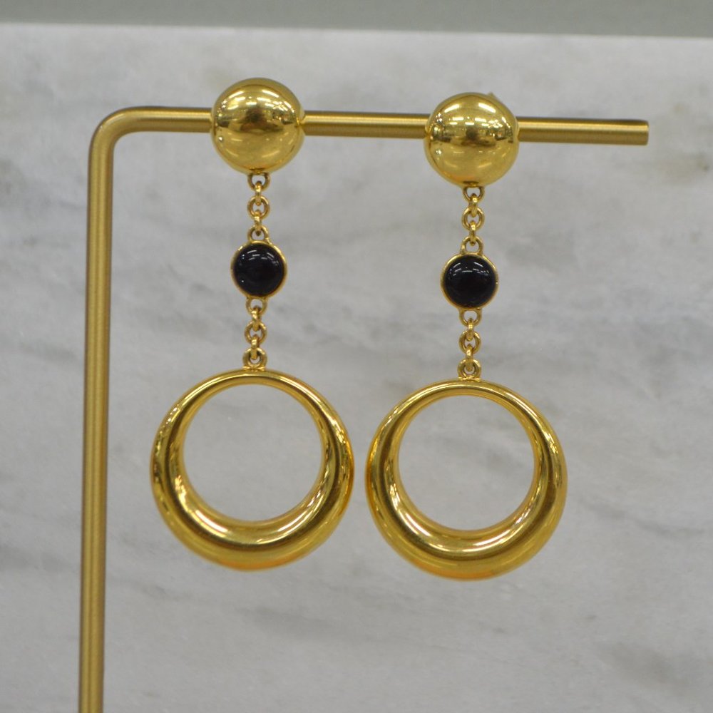 Chimento Yellow Gold Dangle Earrings